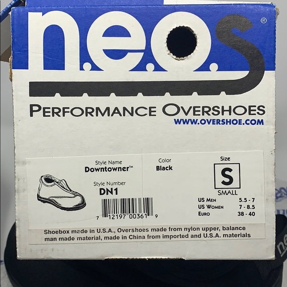 N.E.O.S performance overshoe. Small, black, new - Picture 13 of 13